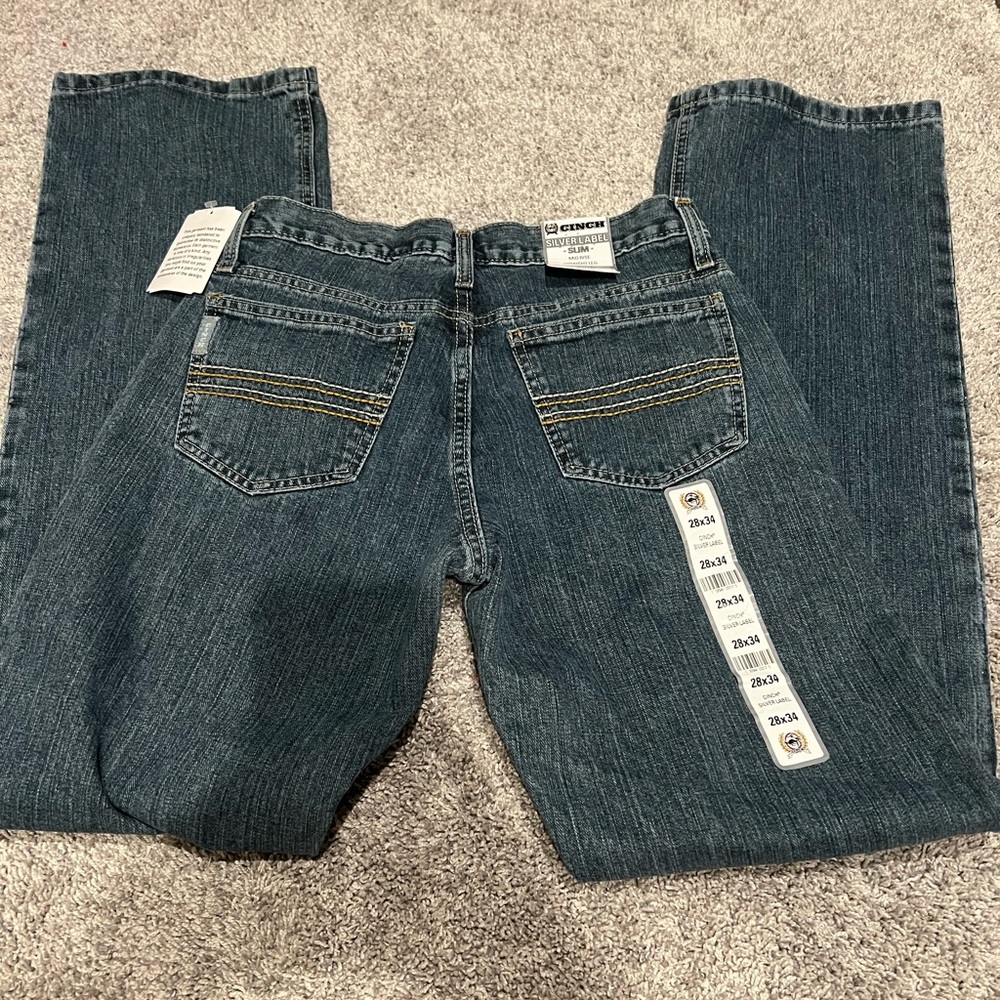 NWT Cinch silver label jeans 18/34